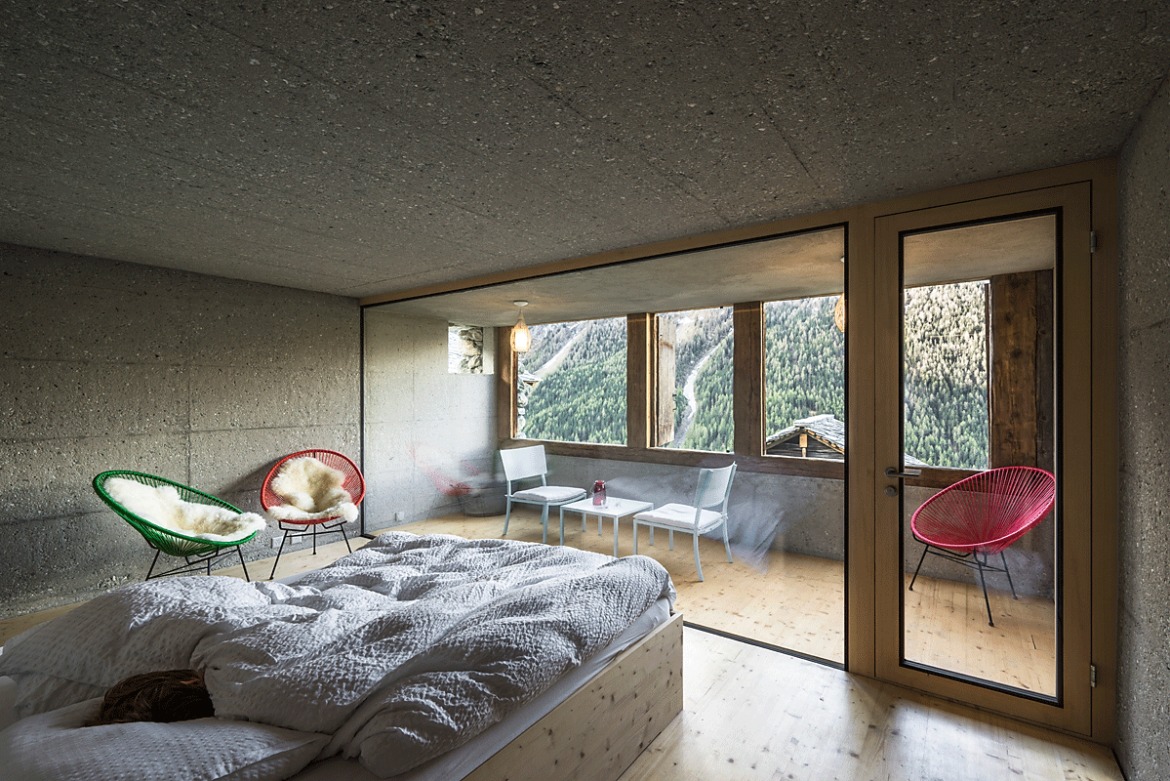 Anako Lodge, Schweiz, Ferienhaus, Design, Architektur, besondere Unterkunft