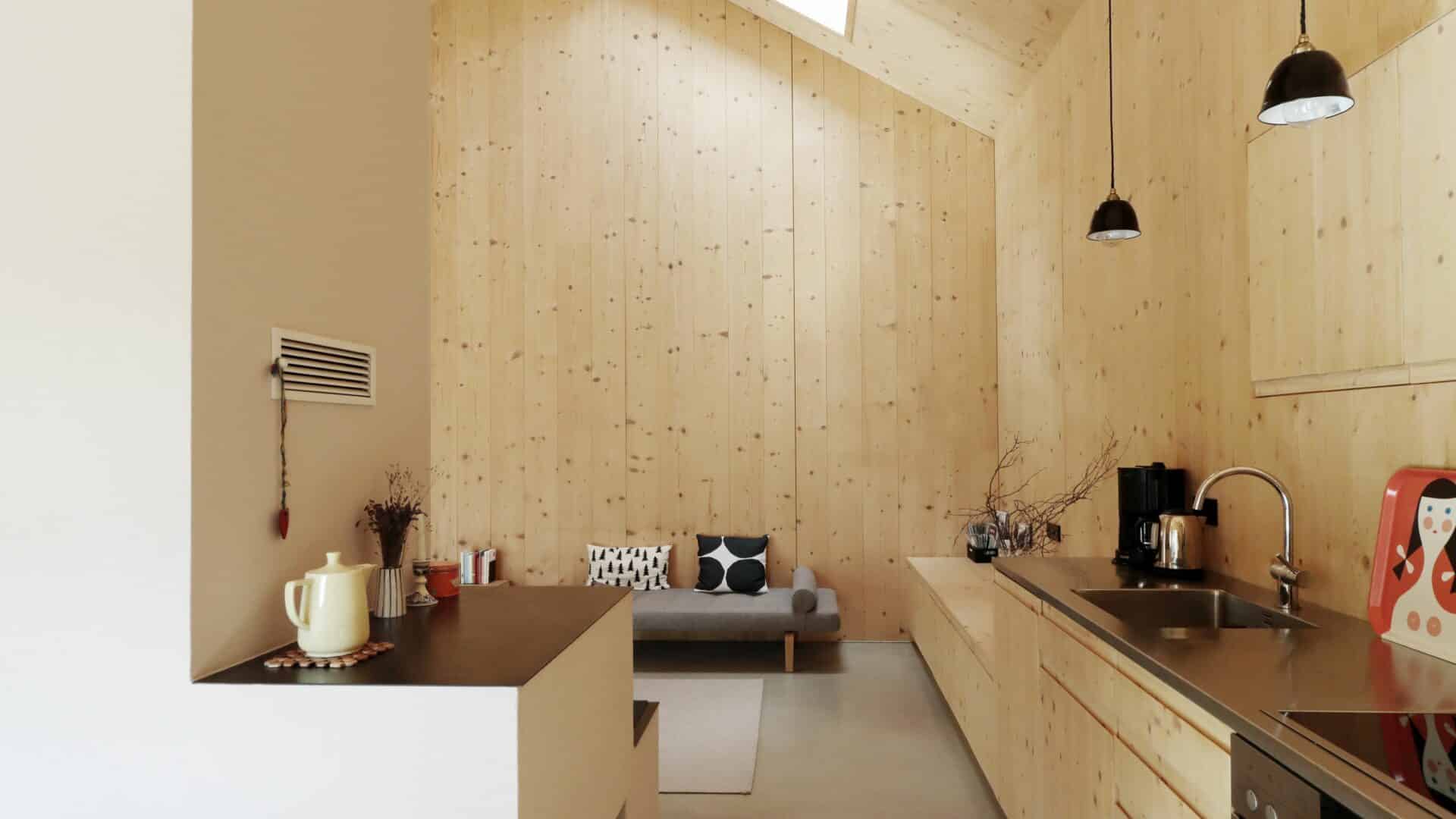 Küche mit Sitzeceke im Selerhansenhof