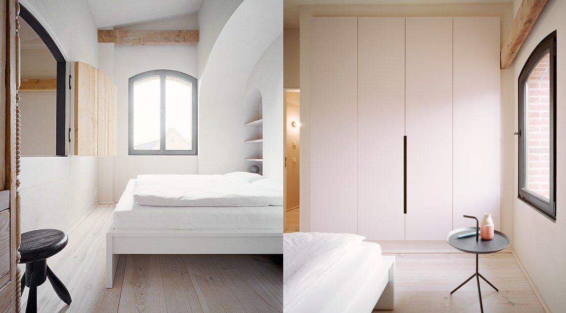 rote Scheune, Ferienhaus, Uckermark, besondere Architektur, Design