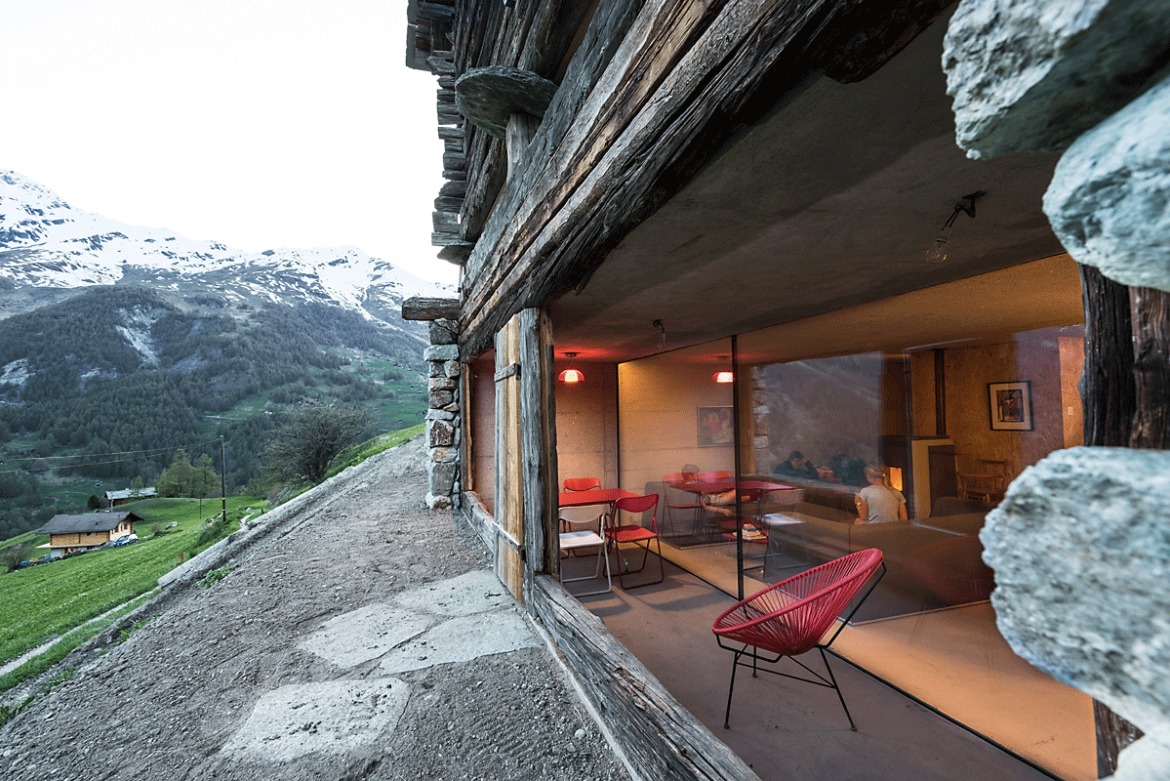 Anako Lodge, Schweiz, Ferienhaus, Design, Architektur, besondere Unterkunft