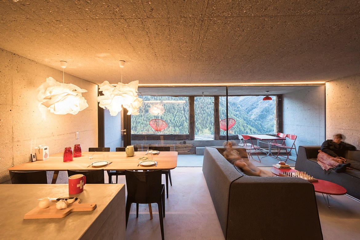 Anako Lodge, Schweiz, Ferienhaus, Design, Architektur, besondere Unterkunft