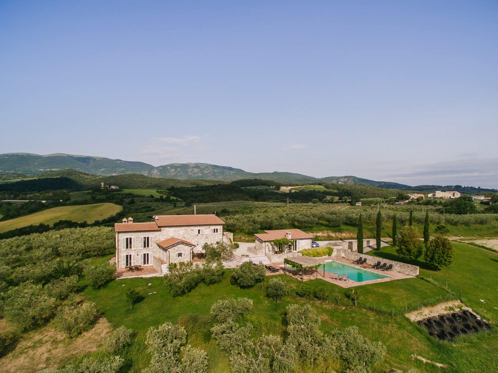 Casa Winter, Umbrien, Ferienhaus, Architektur, Design, Luxus, besondere Unterkunft