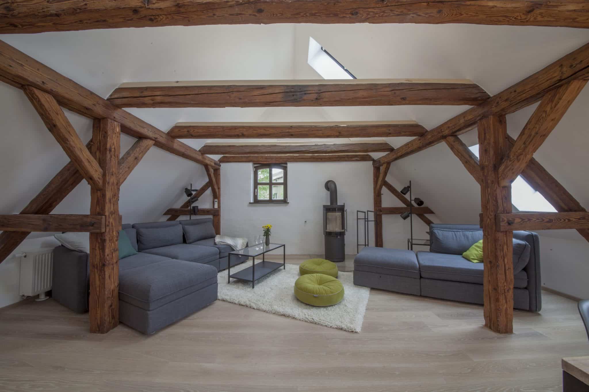 Kreativmühle Hof, Mücheln, Ferienwohnung, Loft, Gneisenautal