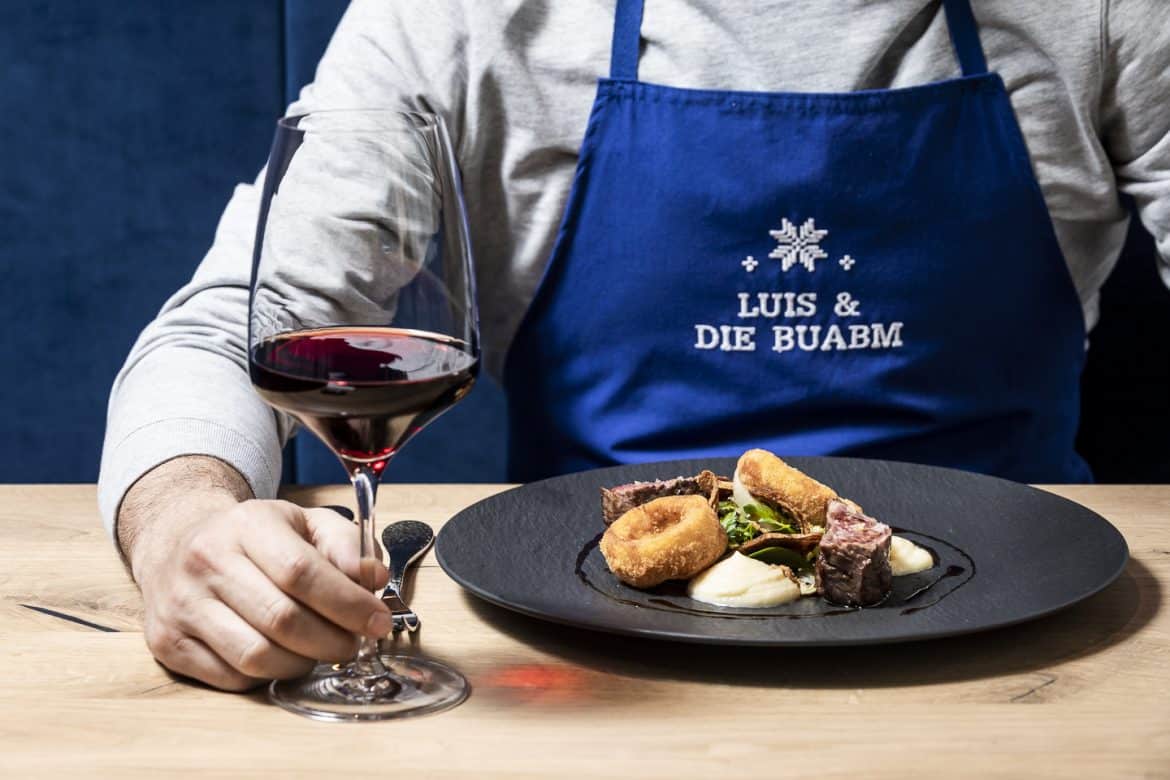 Hotel Luis & die Buabm, Jenesien, Südtirol, Italien, Berge, Architektur, Design, modern design