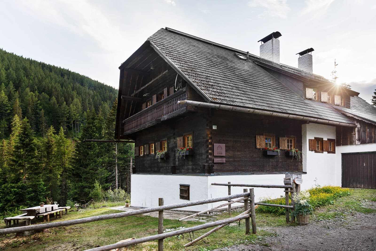Lachtal Lodge, Ferienhaus, Natur, Architektur, große Gruppe, Großfamilie, Österreich