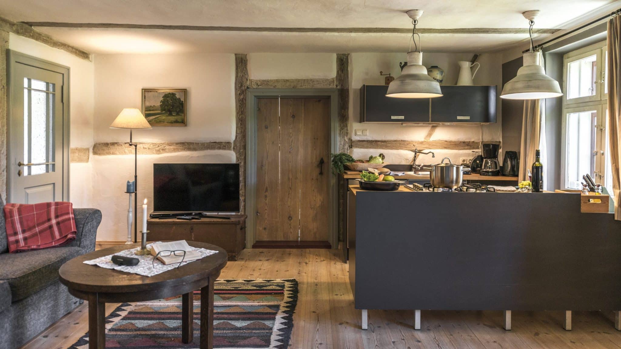 Forsthaus, Pommernhaus, Mecklenburg-Vorpommern, Haff, Ferienhaus, besondere Unterkunft, Meer, Ostsee, Küste,individuelles Ferienhaus