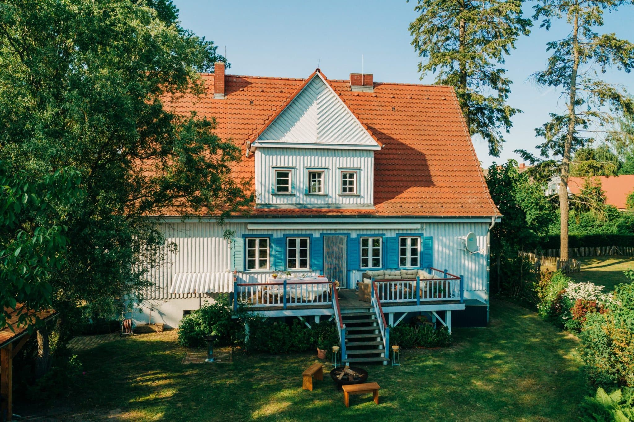 Forsthaus, Pommernhaus, Mecklenburg-Vorpommern, Haff, Ferienhaus, besondere Unterkunft, Meer, Ostsee, Küste,individuelles Ferienhaus