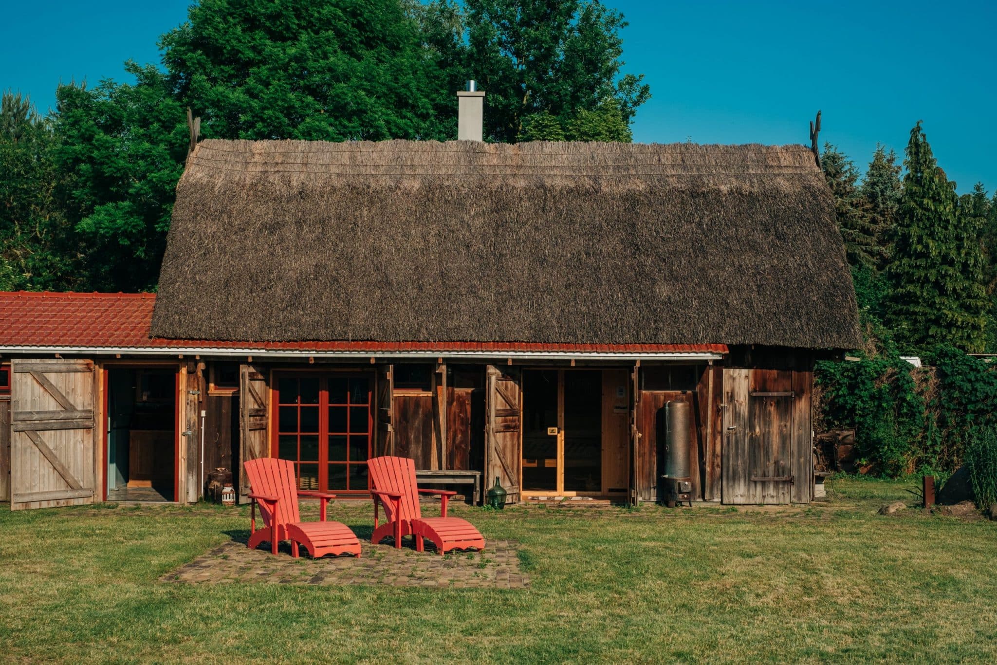 Forsthaus, Pommernhaus, Mecklenburg-Vorpommern, Haff, Ferienhaus, besondere Unterkunft, Meer, Ostsee, Küste,individuelles Ferienhaus