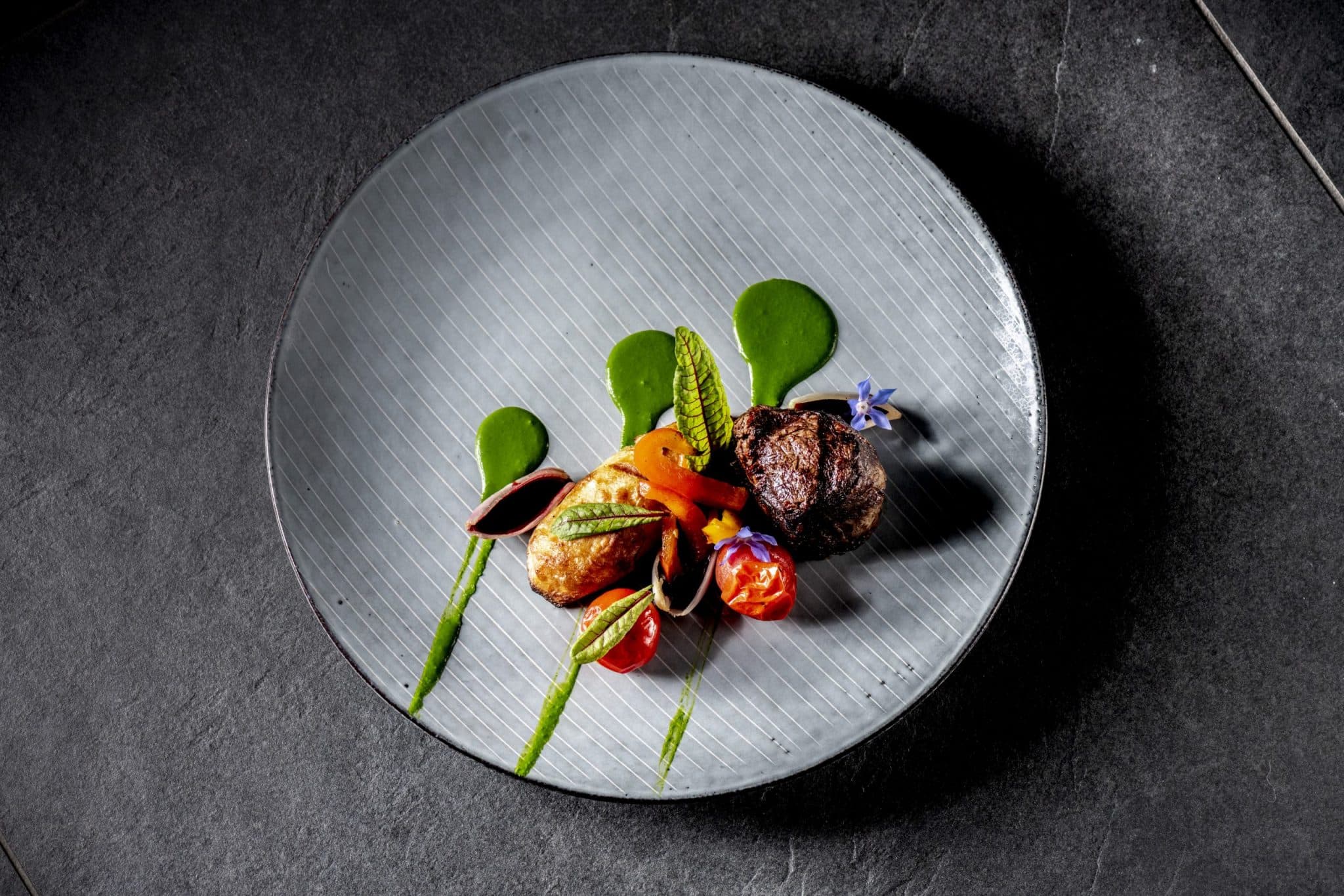 Food im Restaurant Kaspa im Hotel ader