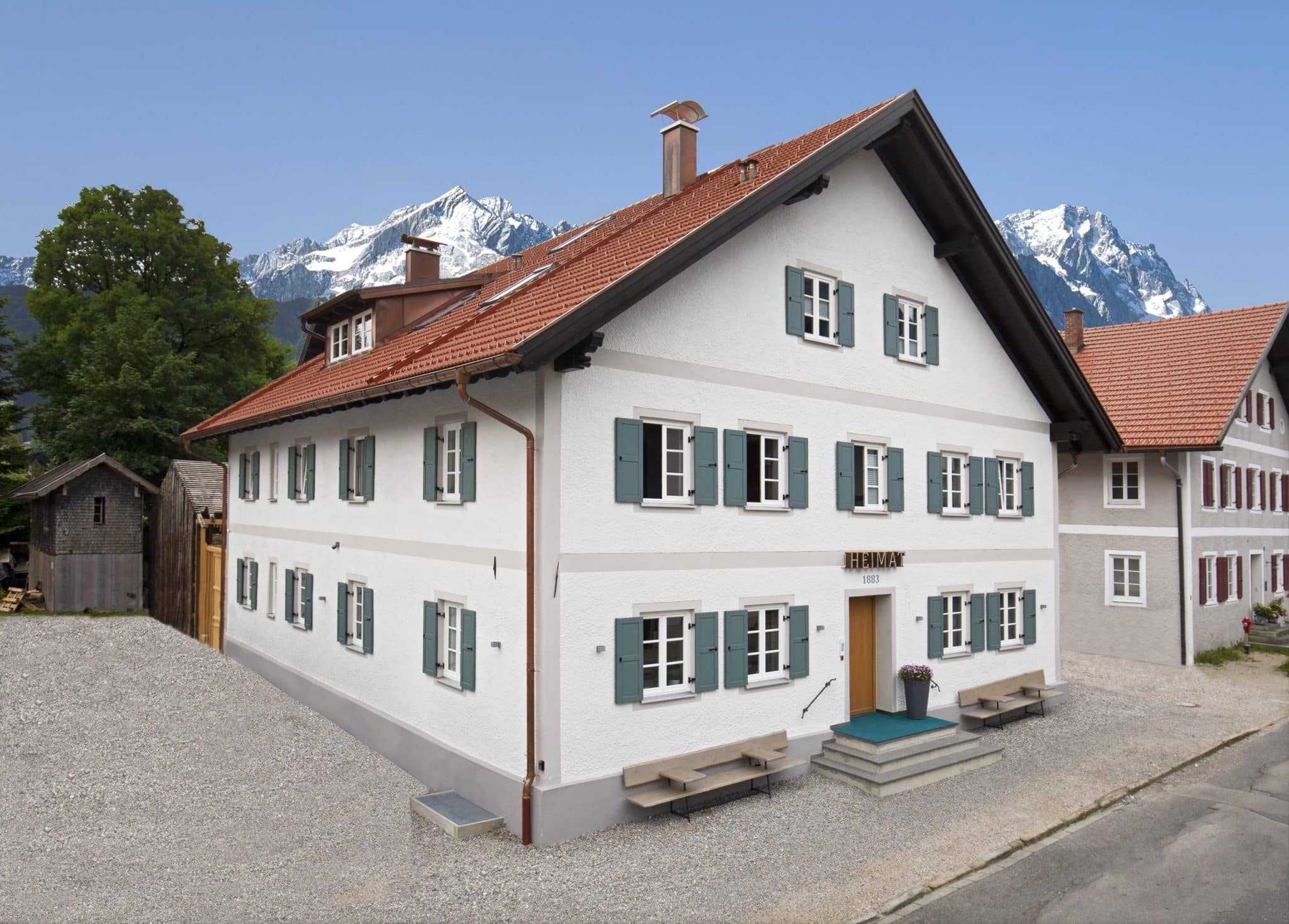 Heimat1883, design vacation apartments, Garmisch-Patenkirchen, boutique hotel, Bavaria, accommodation, Germany