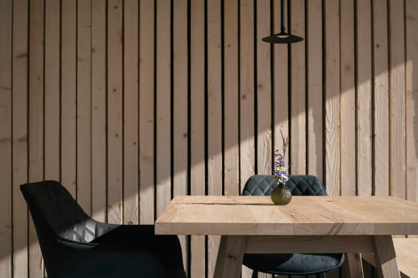 anders mountain suites, sitting at the dining table in the restaurant