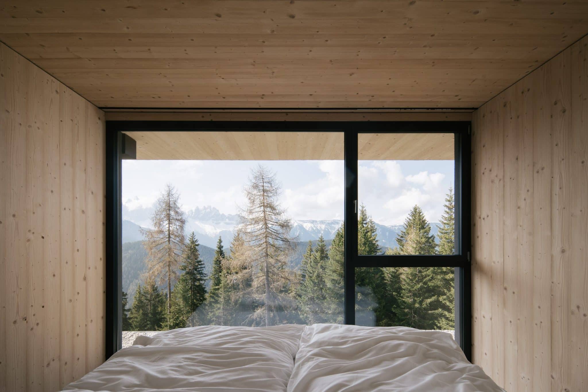 anders mountain suites, view of the dolomites and forest tops