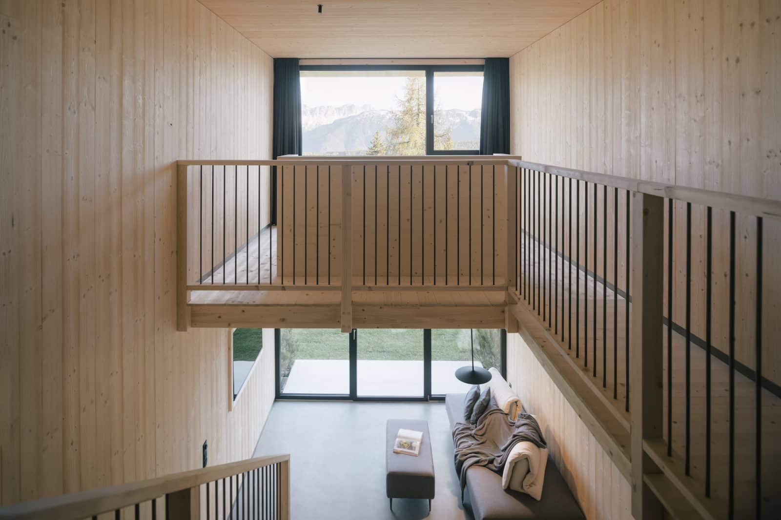 anders mountain suites, view into the apartment