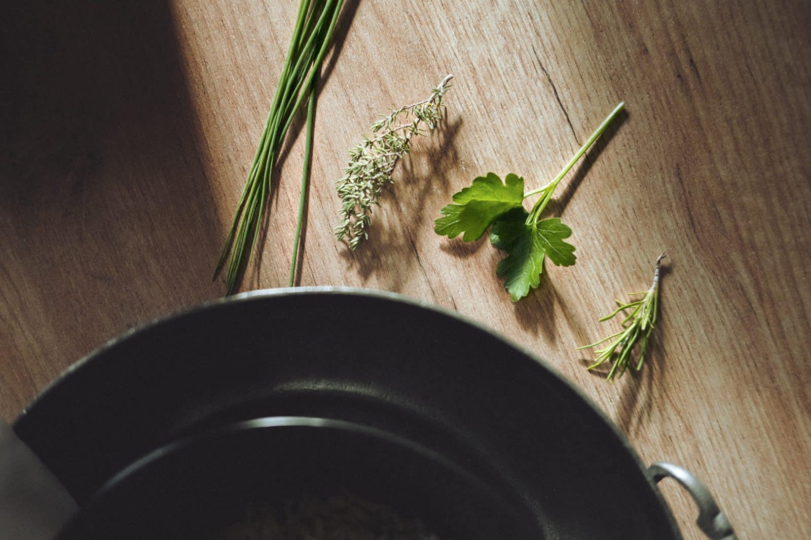 different mountain suites, herbs in the restaurant