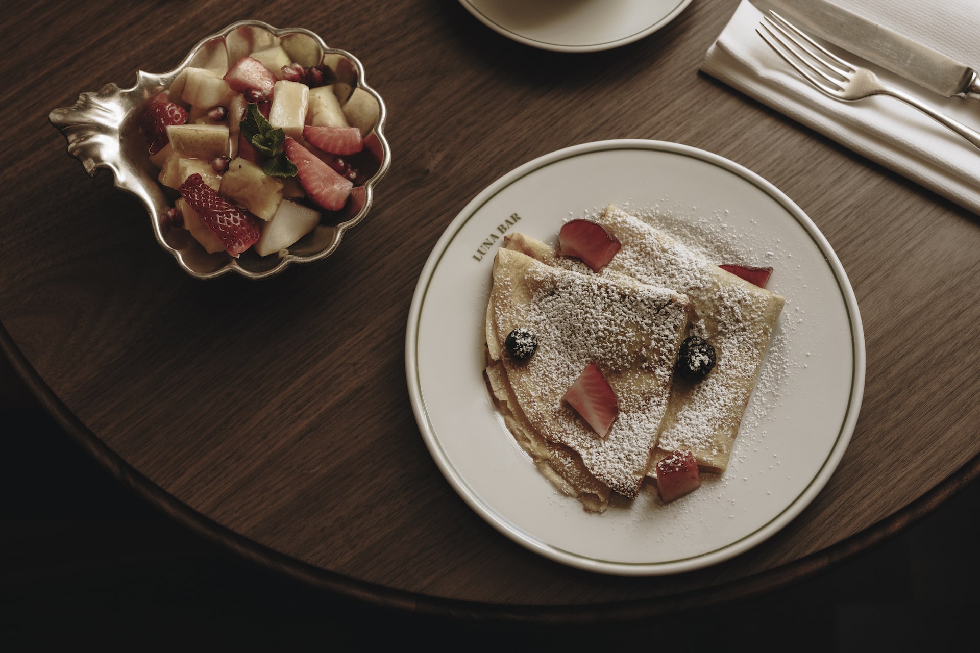 Frühstücks-Crepes im Parkhotel Mondschein