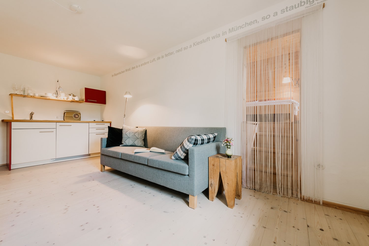 Wohn- und Küchenzeile im Haudl Madl