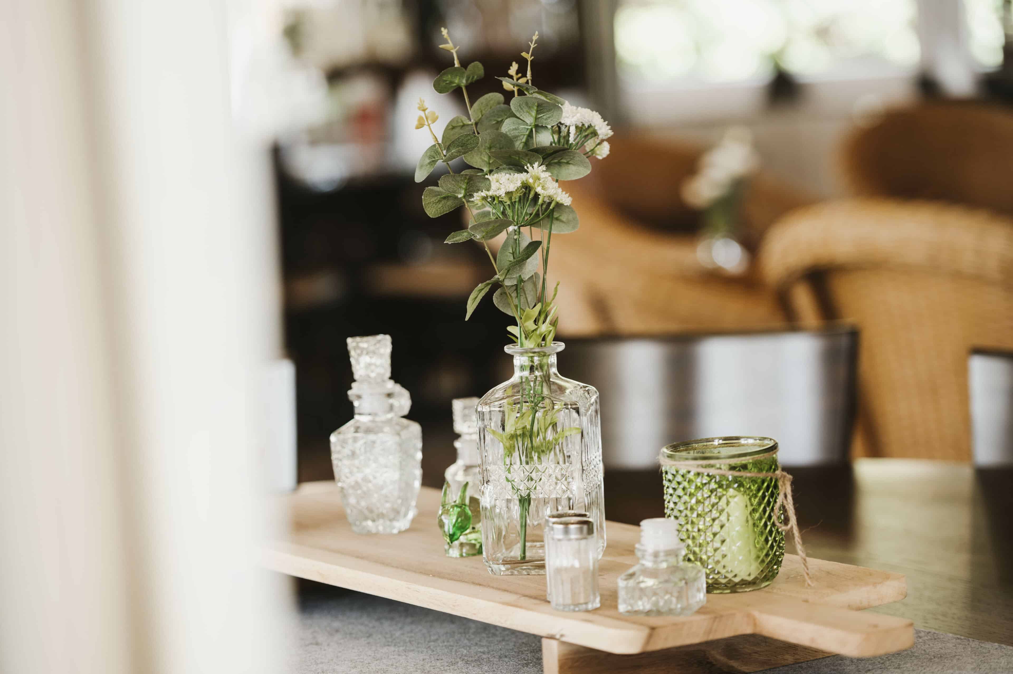 Vasen, Detail im Seehotel Gronau