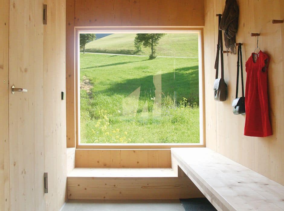 Blick aus der Garderobe des Seilerhansenhofs