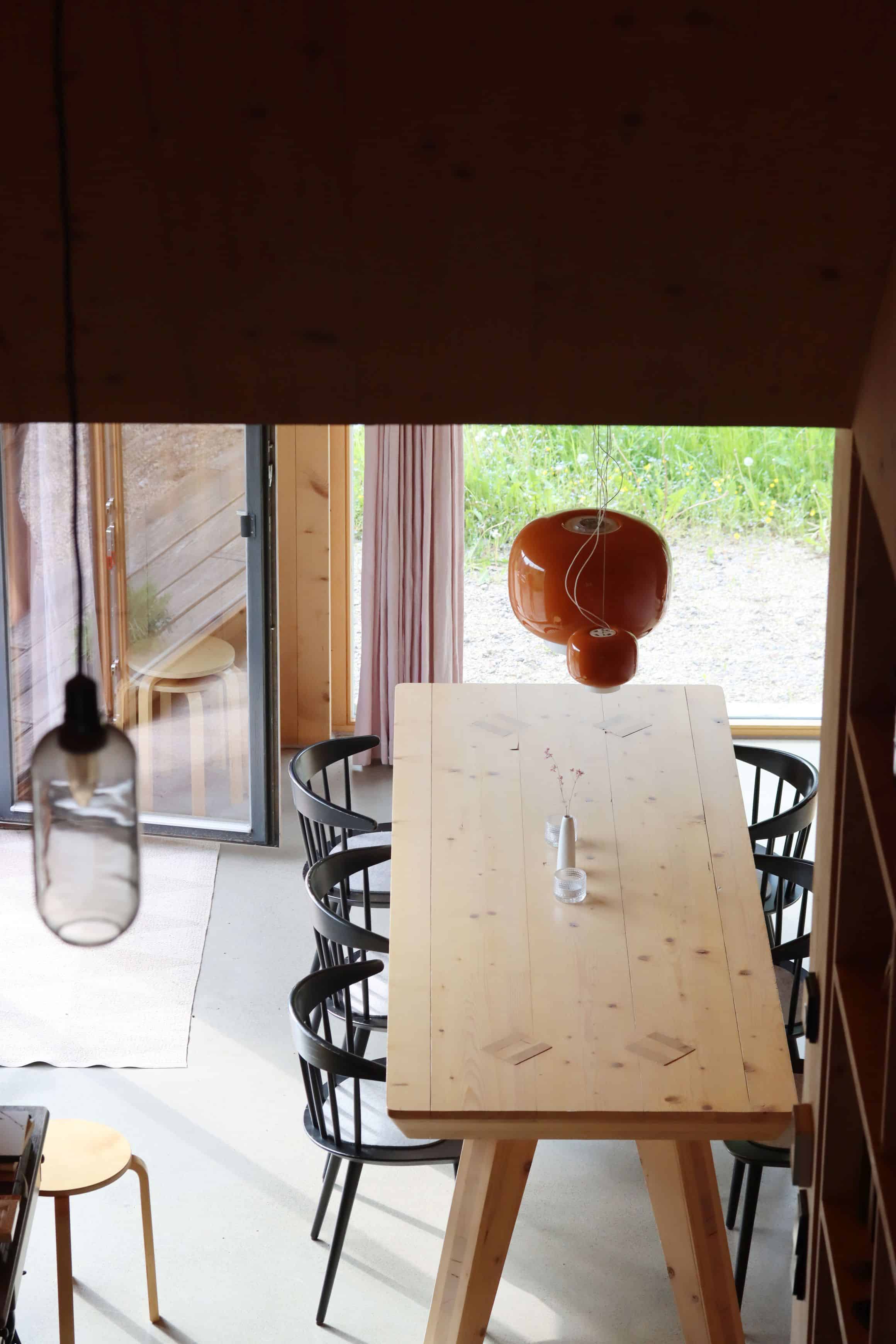 Blick von der Galerie in den Wohnraum