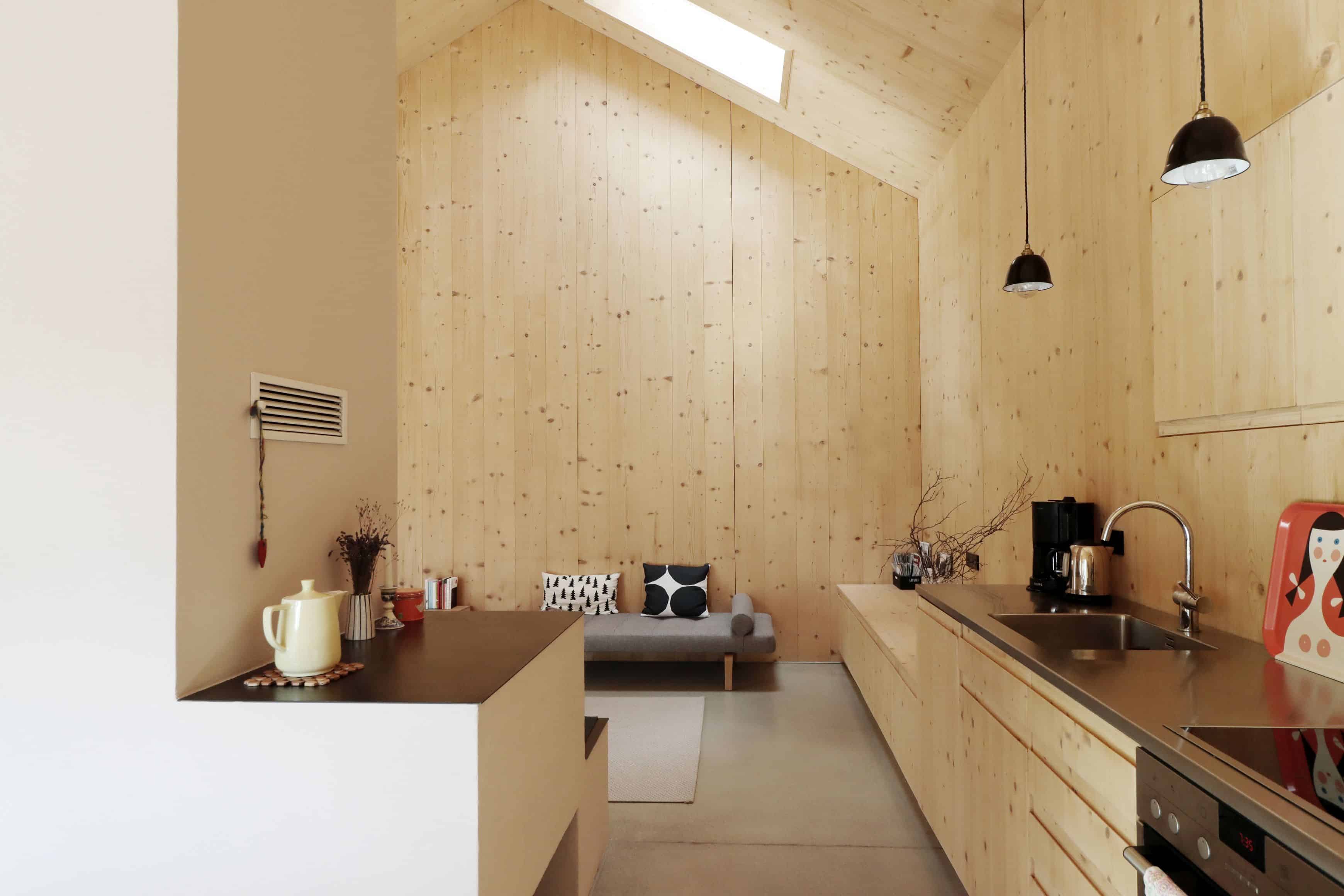 Küche mit Sitzeceke im Selerhansenhof