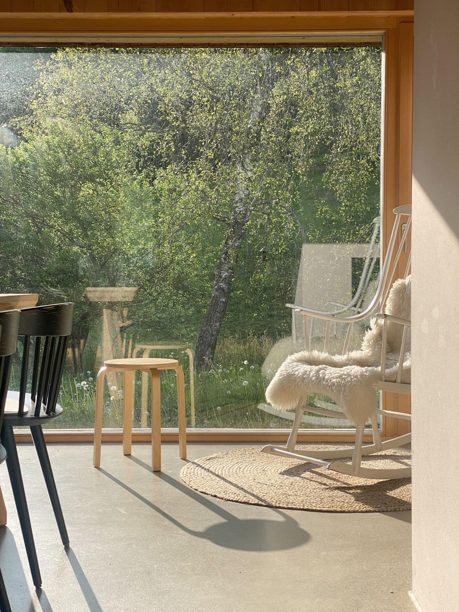 Blick aus dem Wohnbereich im Seilerhansenhof