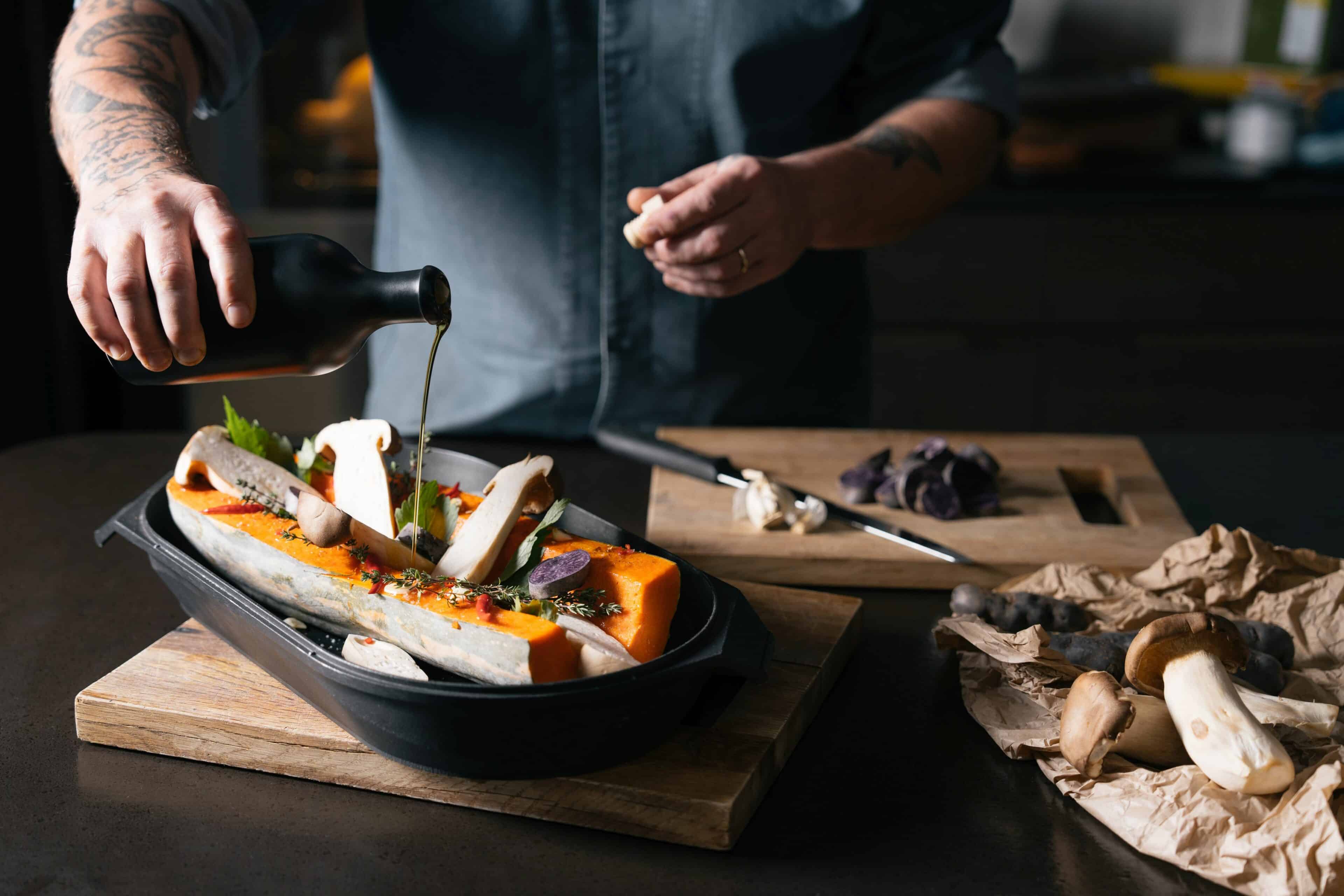 Food im Restaurant des Refugium Lunz