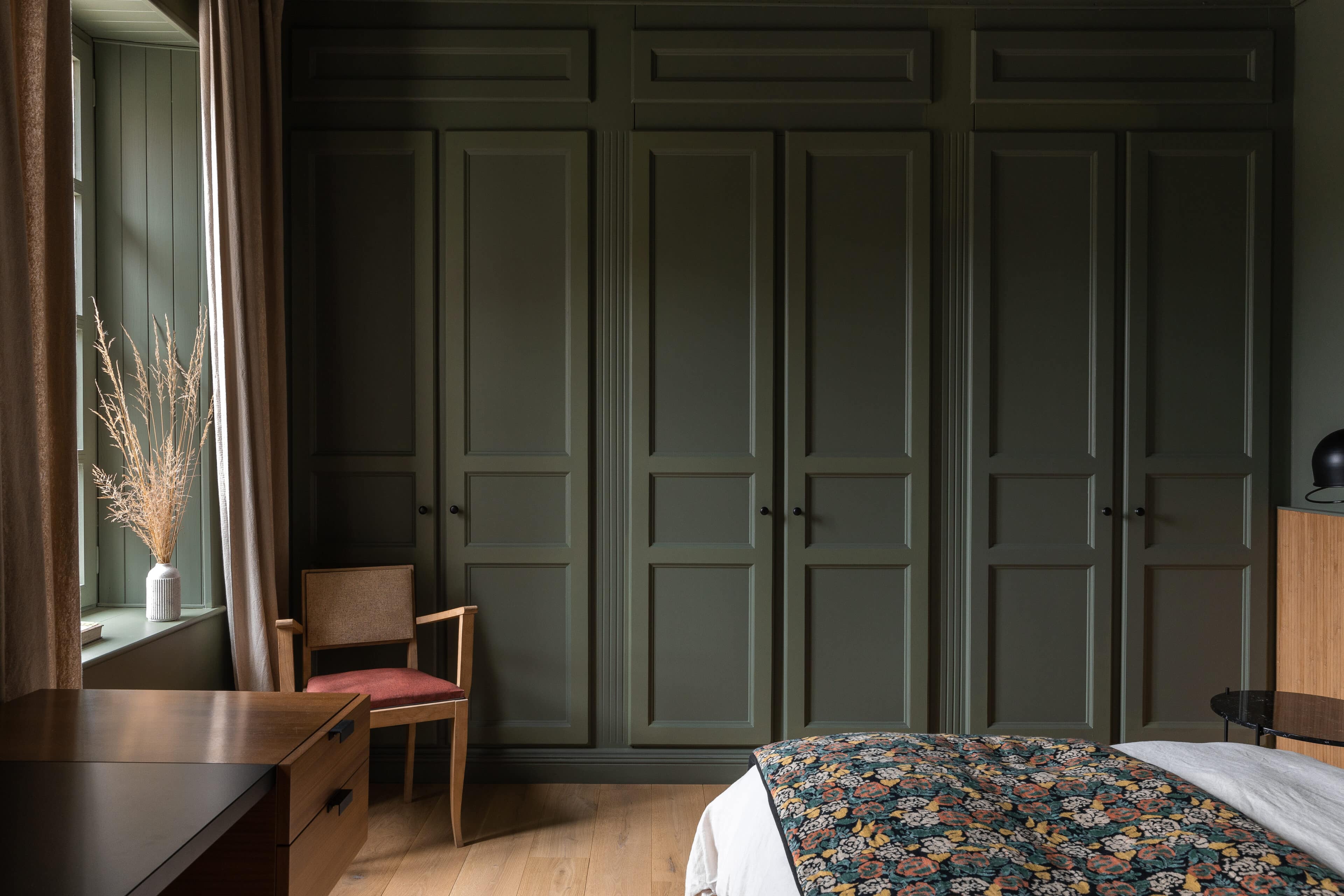 Einbauzimmer im Doppelzimmer des Moulin Moulin