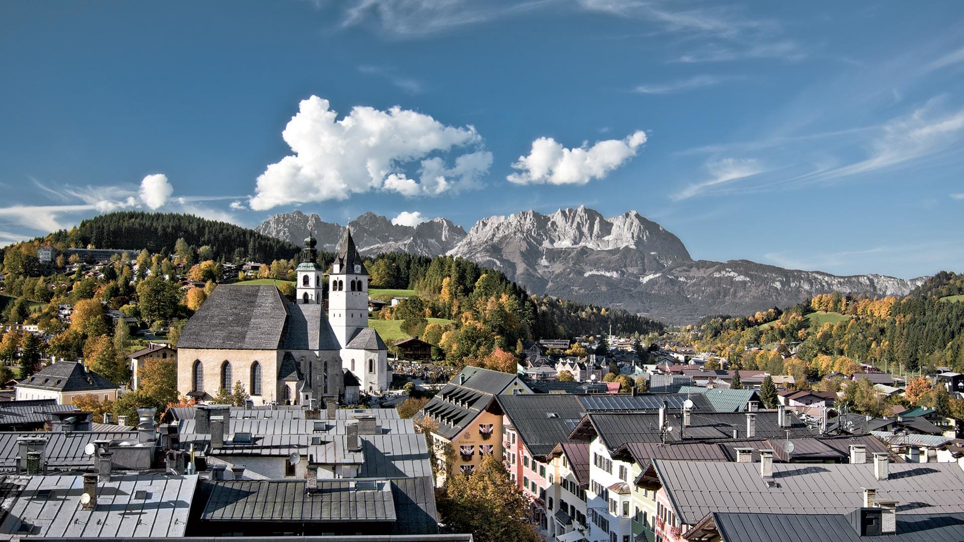 Kirche Leogang Mama Thresl