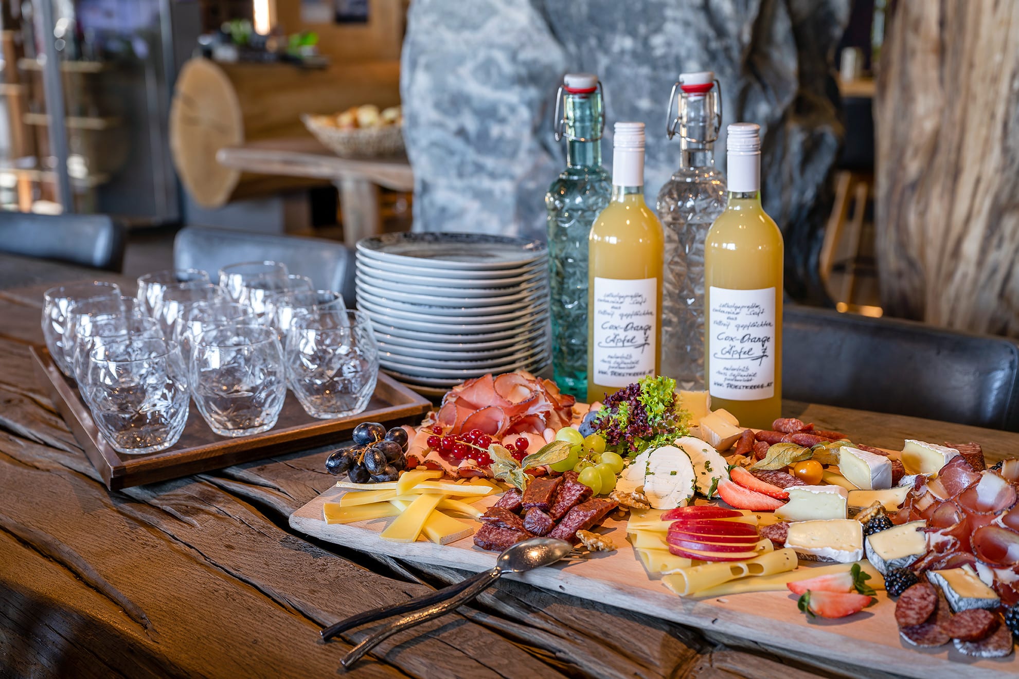 Detail Brotzeit im Hotel Mama Thresl