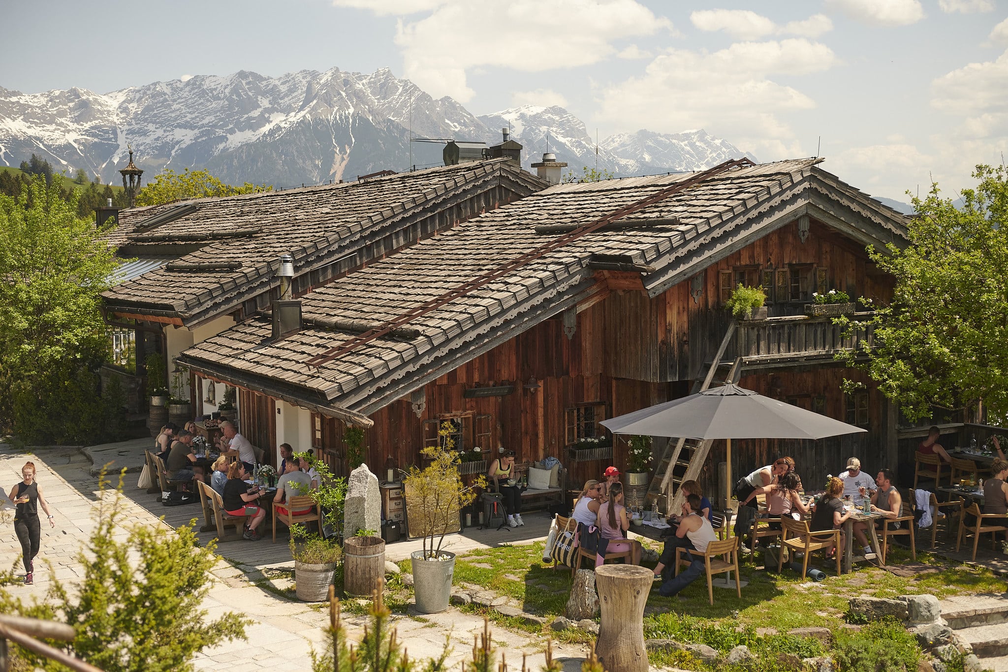 Gastro Hütte des Hotel Mama Thresl