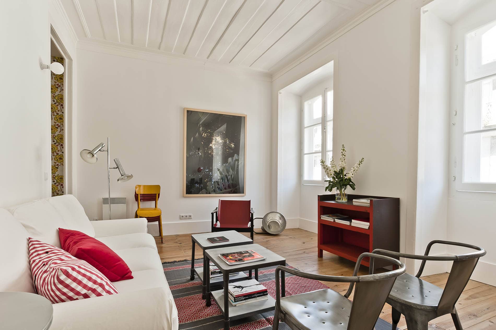 Wohnzimmer im Baixa House