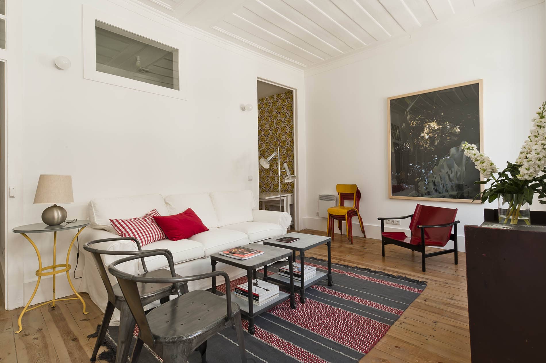 Wohnzimmer im Baixa House