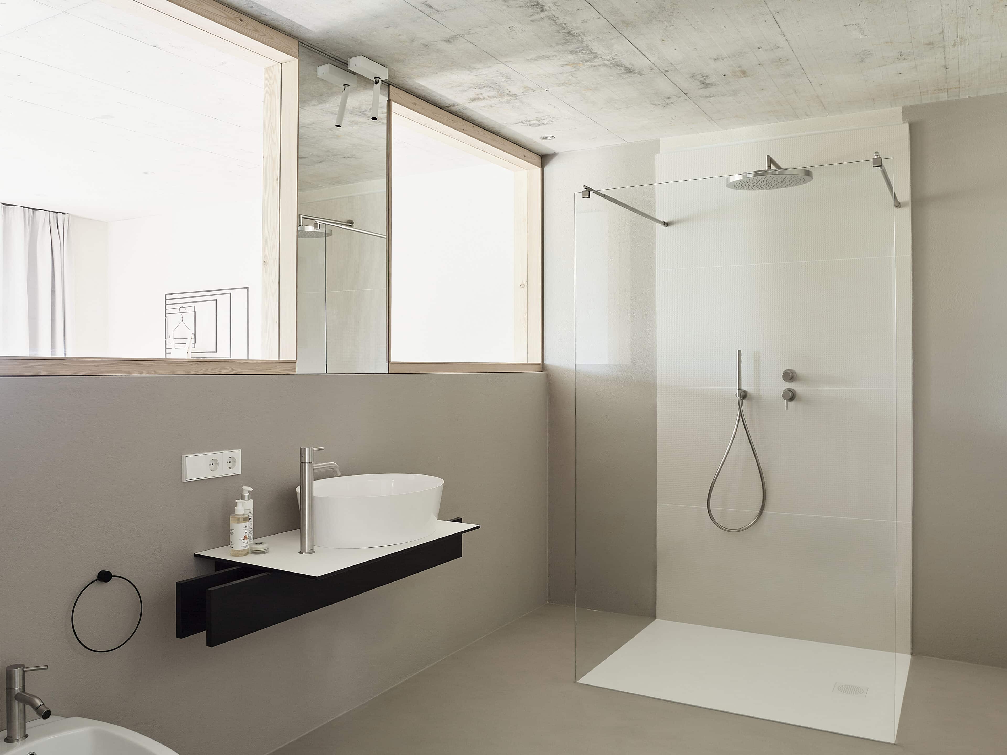 Badezimmer im Refugium Rochus