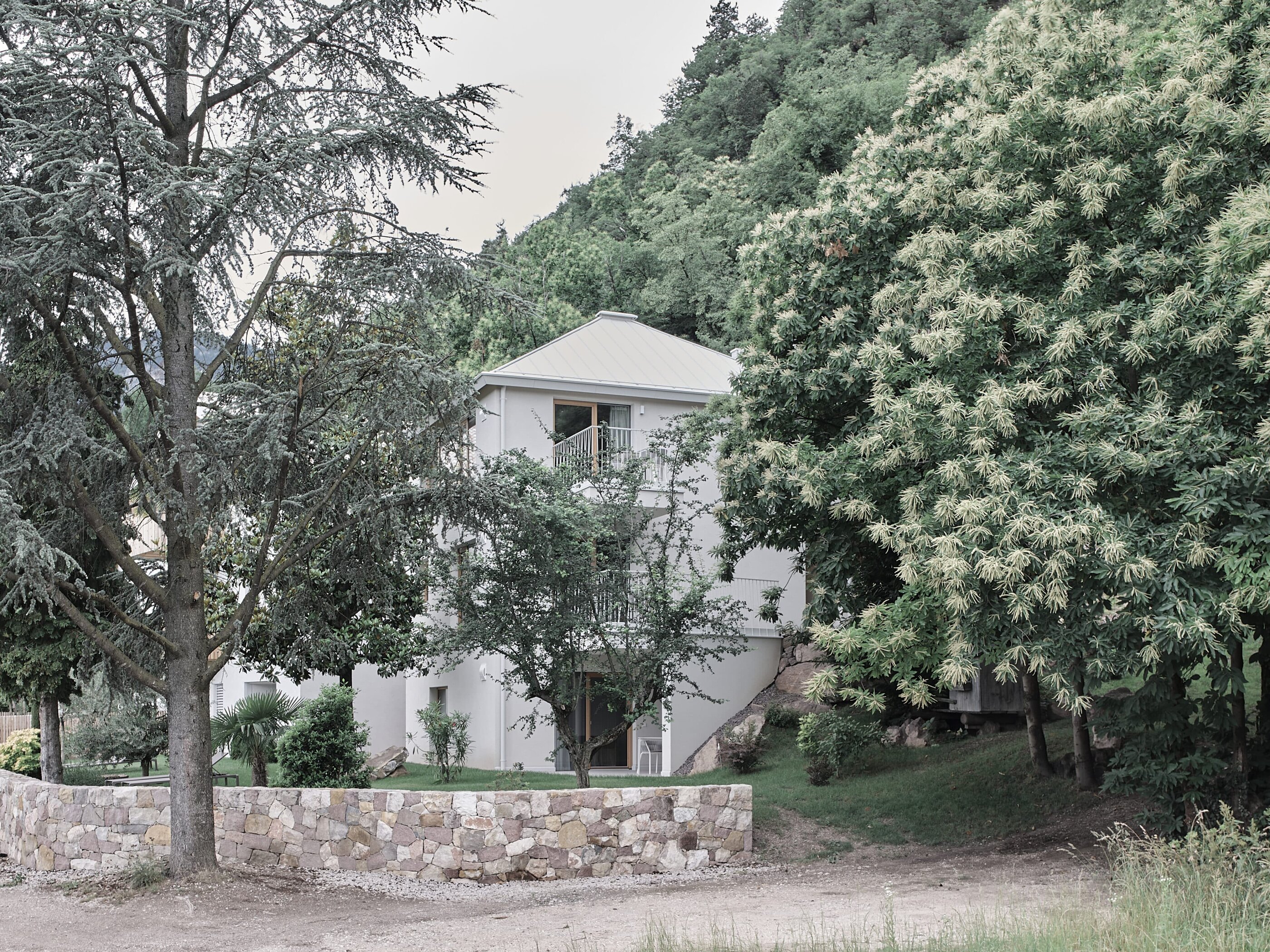 Außenansicht des Refugium Rochus