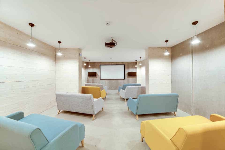 Lounge im Daft Hotel