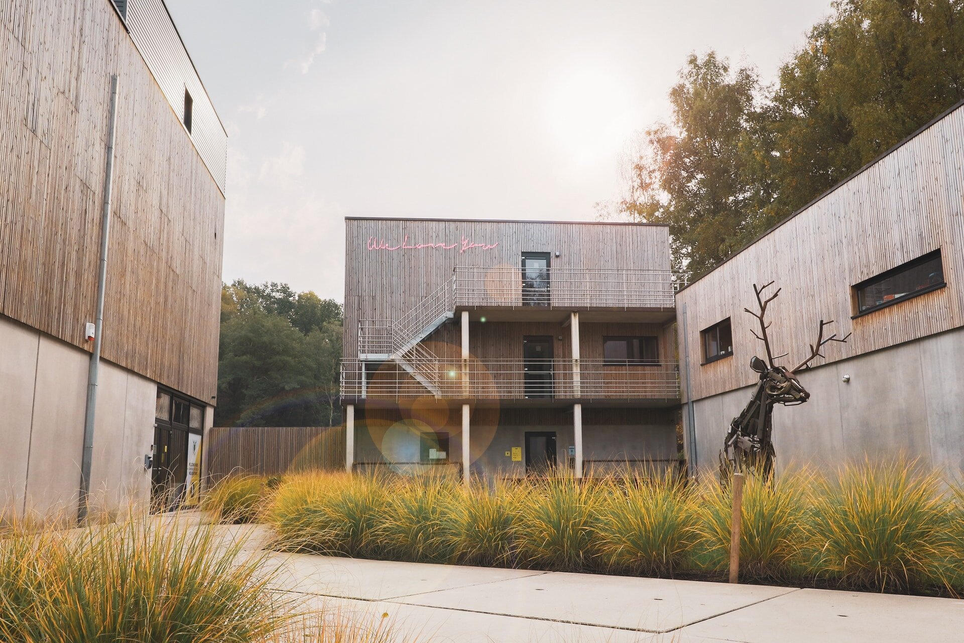 Daft Hotel und Vorplatz