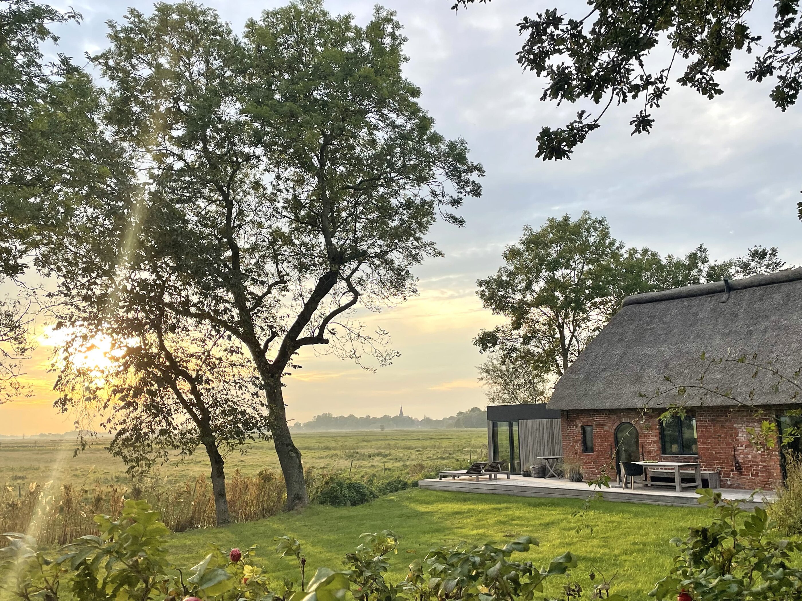 Garten und Wiese bei Altes Schulhaus Eiderstedt