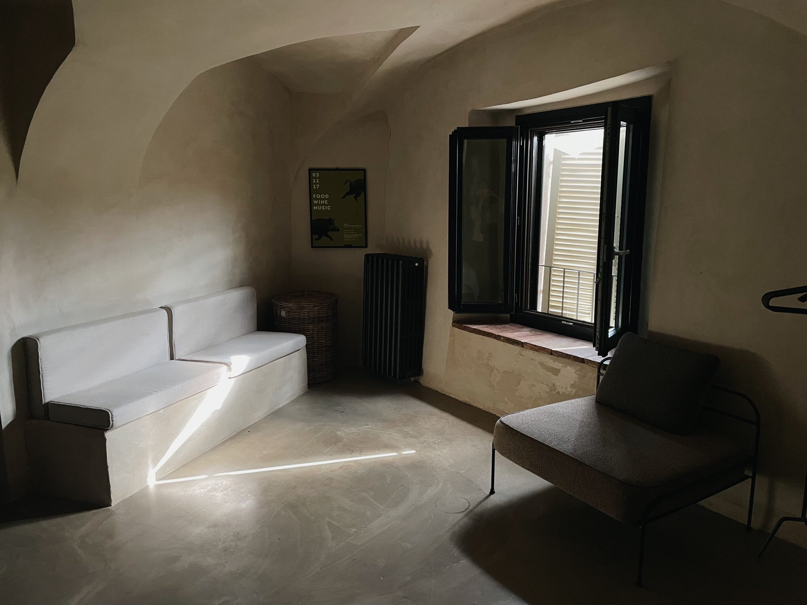 Wohnraum im Castello des Vereins Serafina