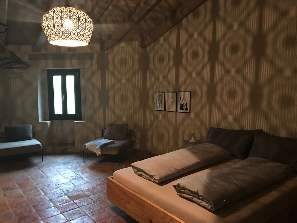 Schlafzimmer im Ferienhaus Castello des Vereins Serafina