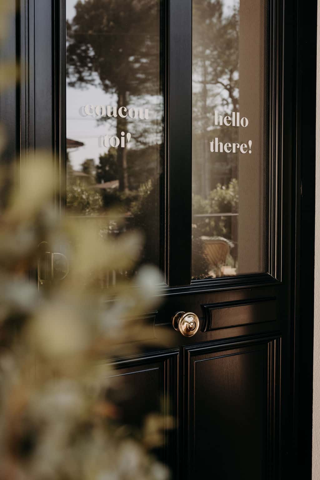 Detail Outdoor im Hotel Chez Brens