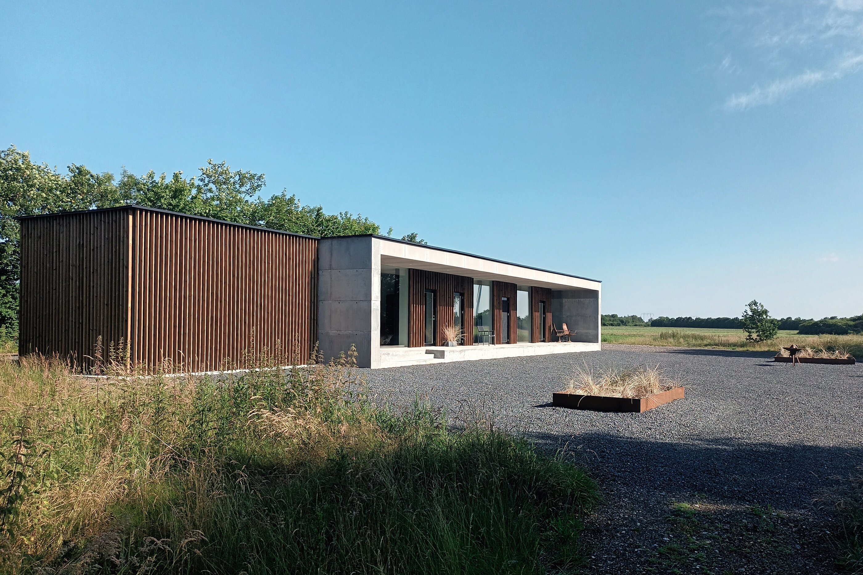 Anblick des Ferienhauses vv44