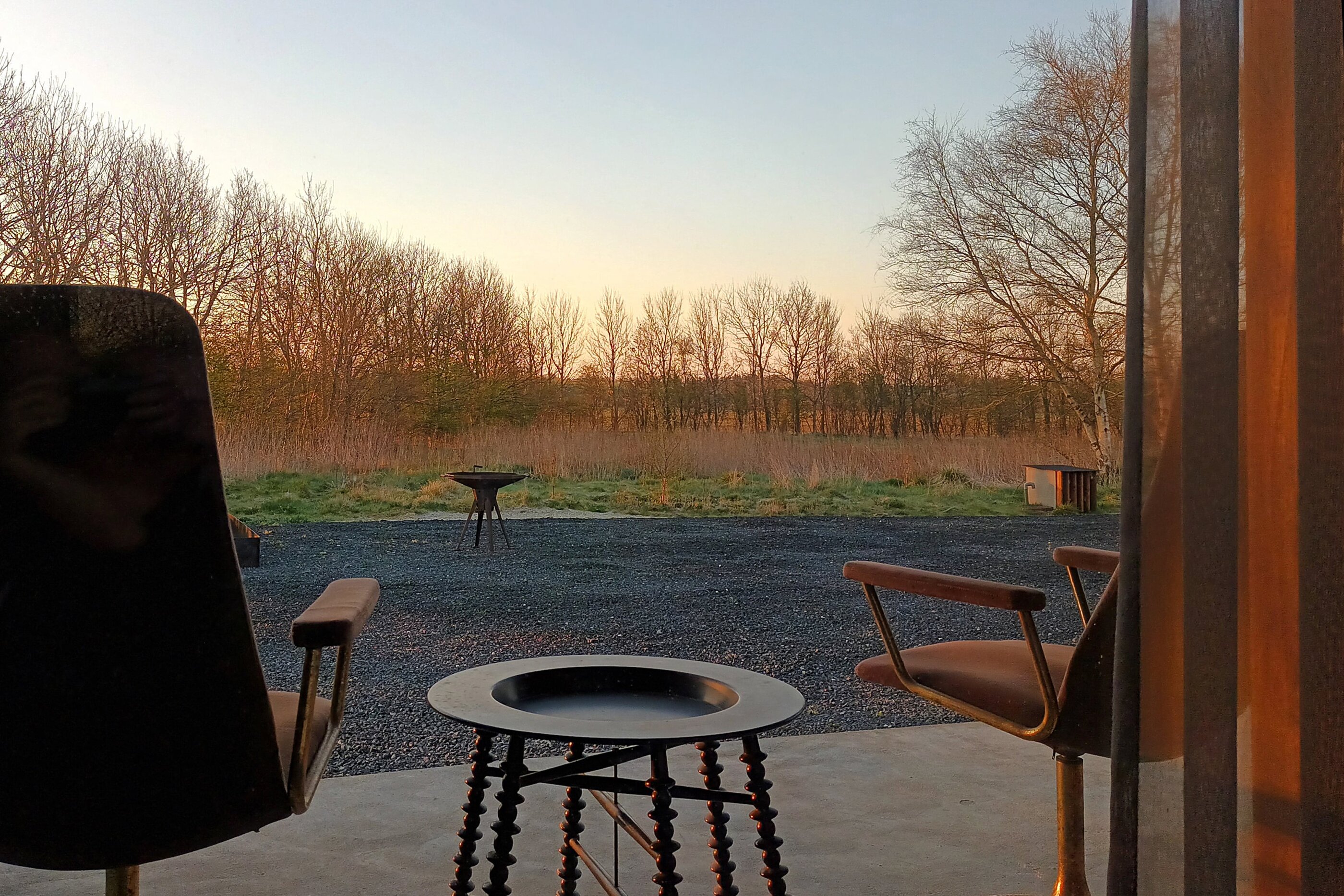 Outdoorsitzplatz im Ferienhaus vv44