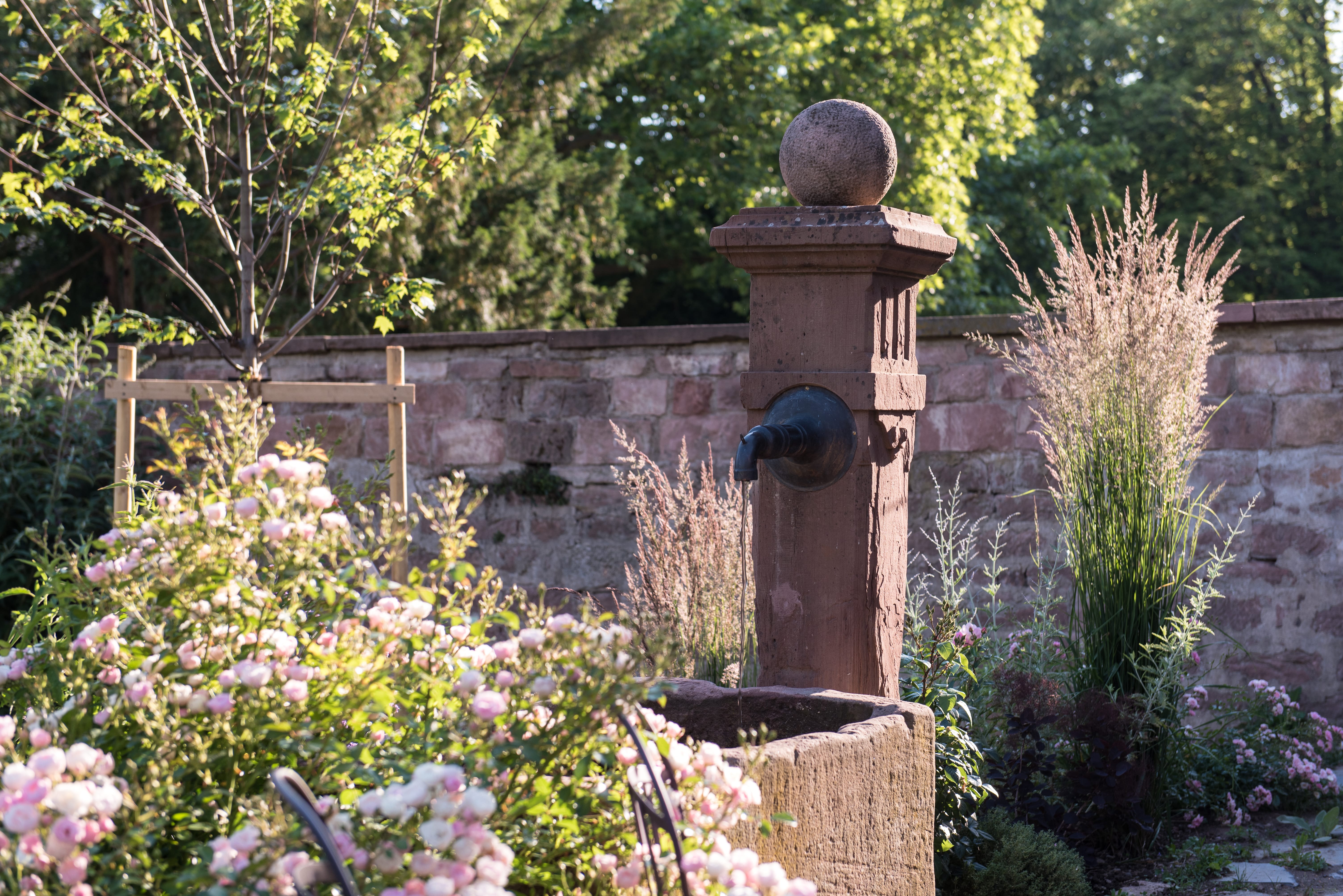Brunnen im Hof des Palais Wunderlich