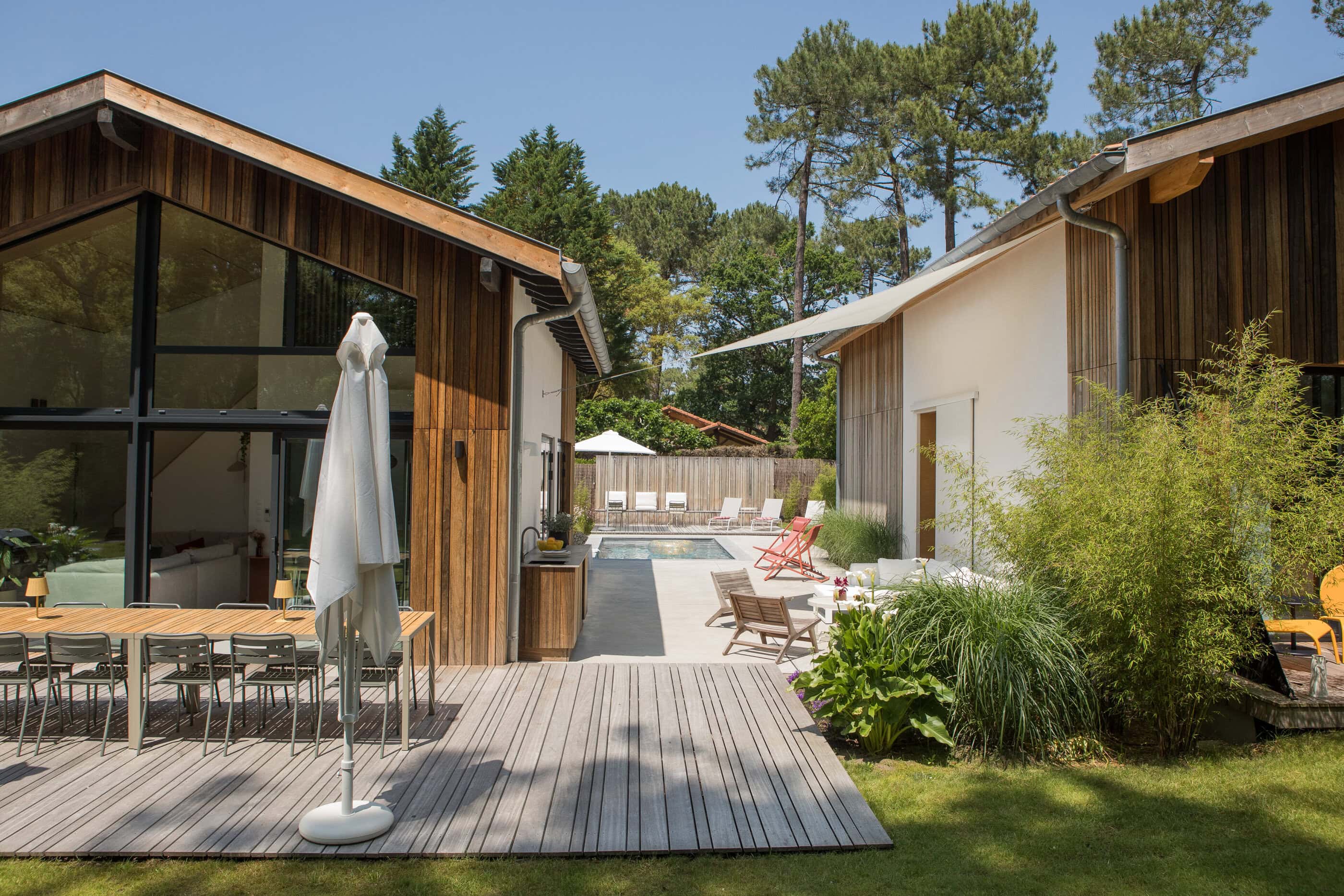 Outdoor-Platz im Salty Woods