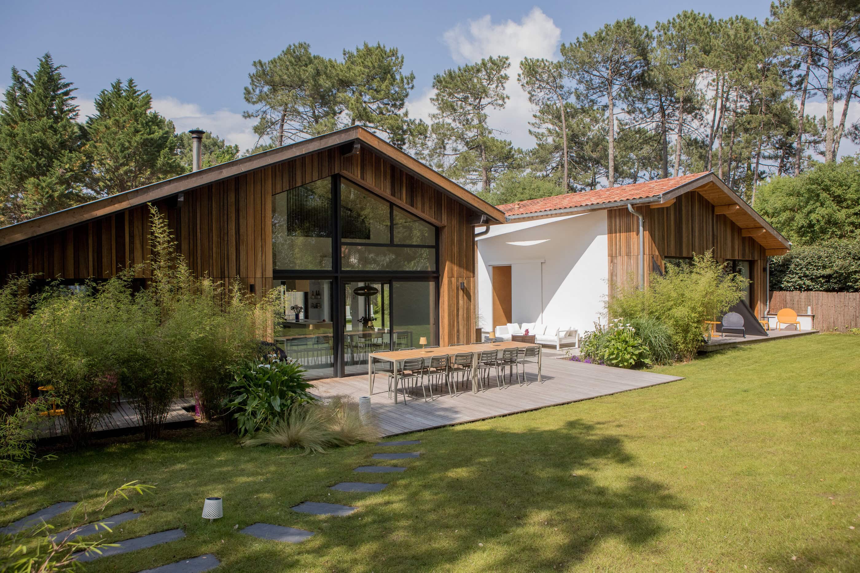 Ferienhaus von außen, Salty Woods