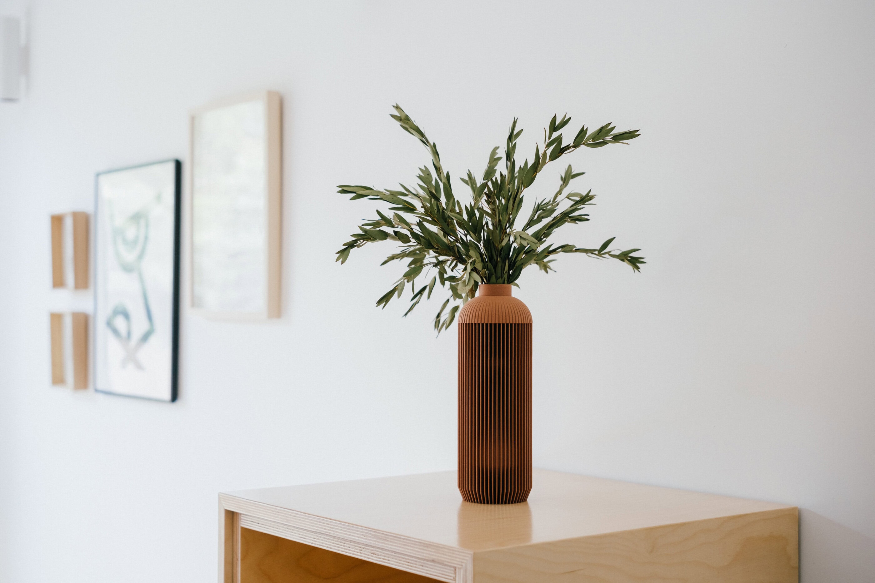 Detail: Vase, Salty Woods
