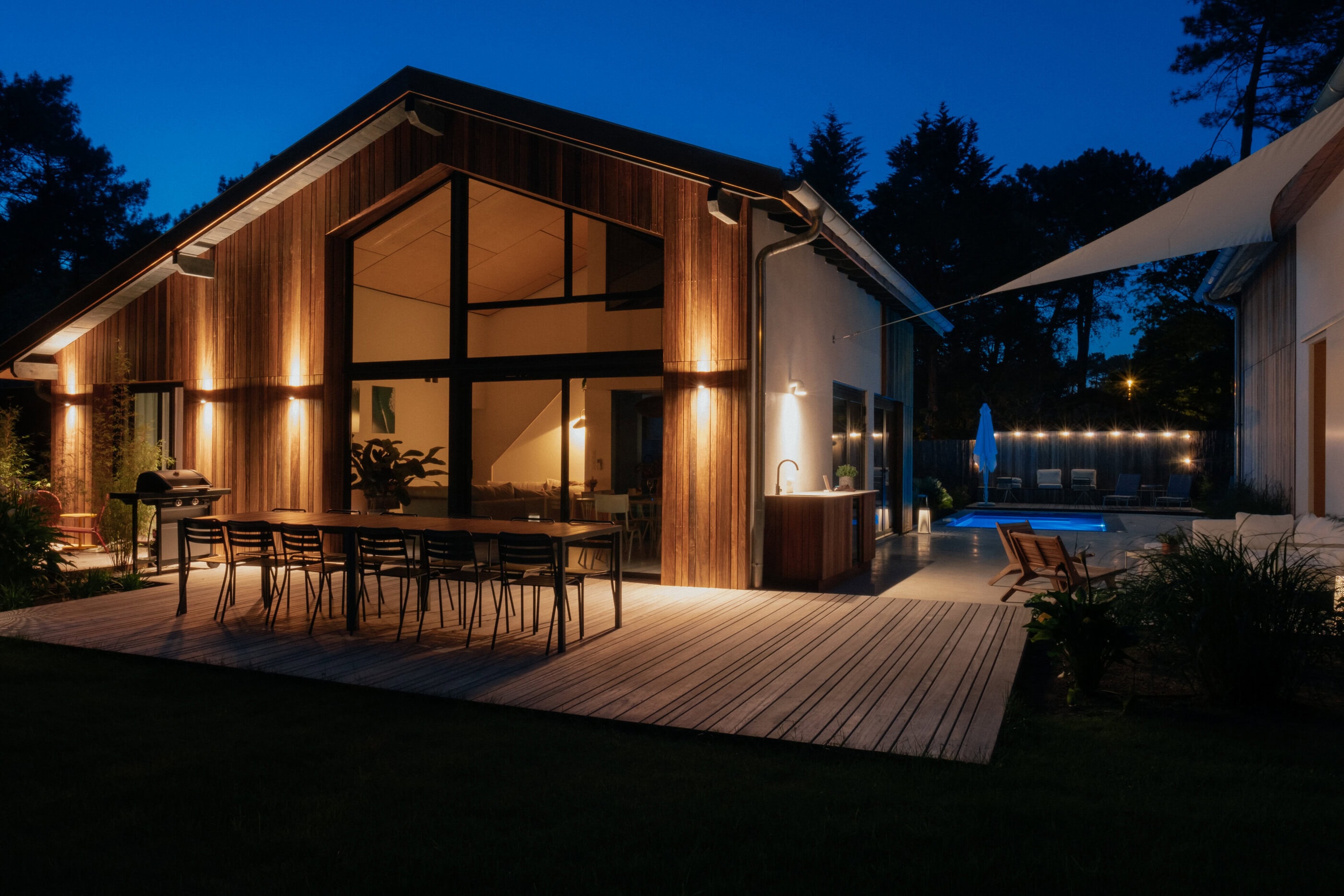 Salty Woods in der Dämmerung