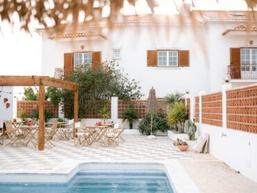 Hotelterrasse im Casa Quintas