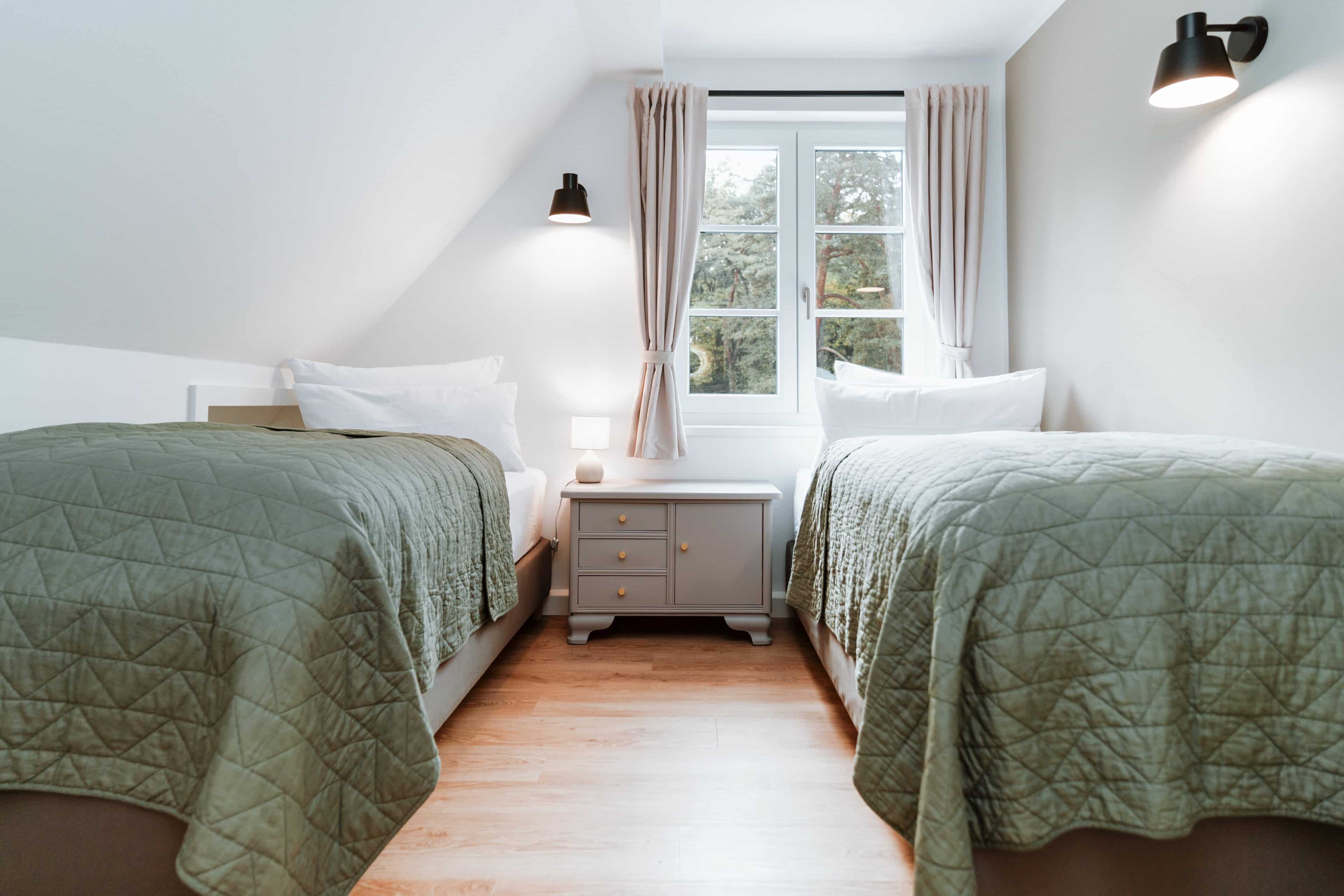 Schlafzimmer im Spreewaldhaus