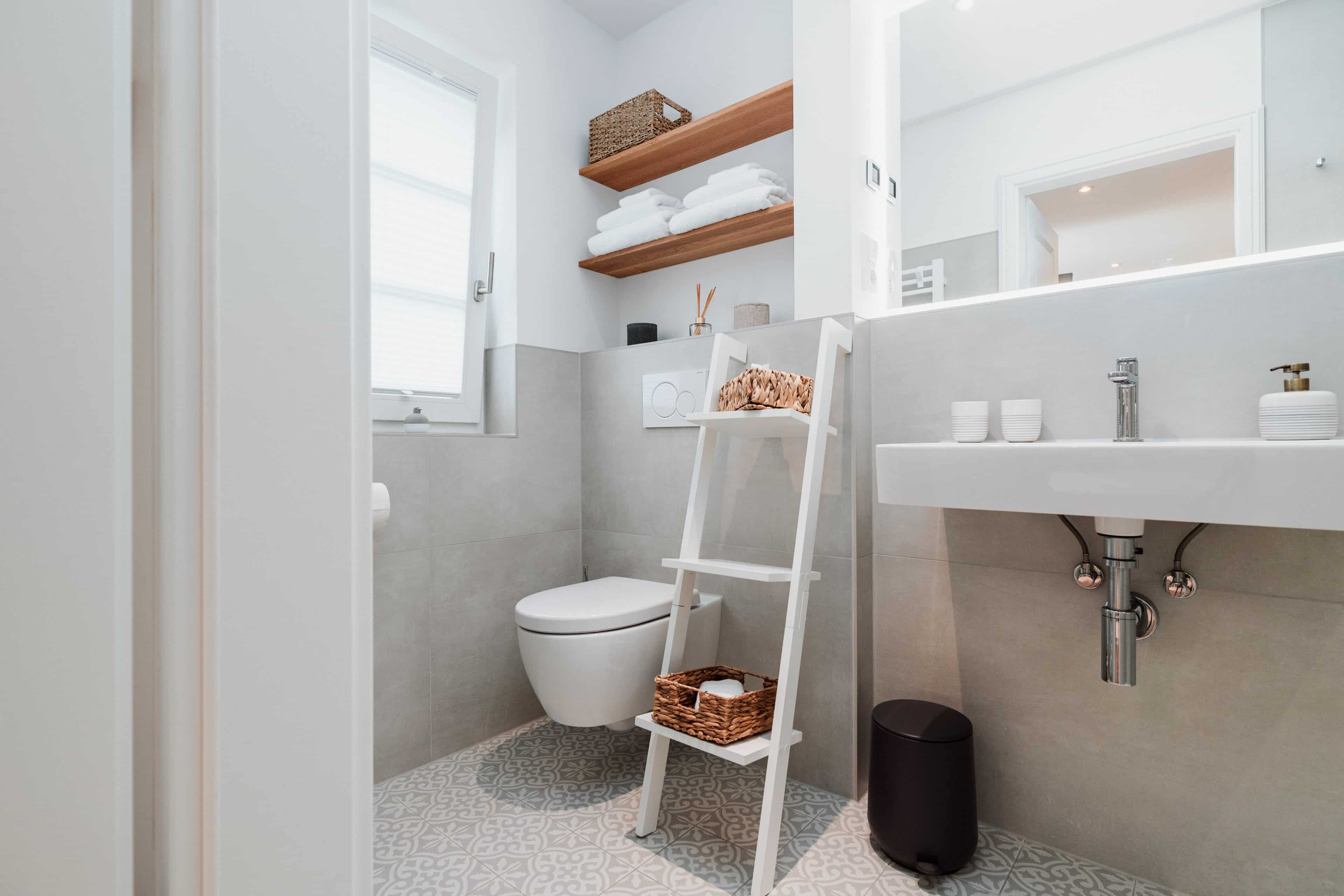 Badezimmer im Spreewaldhaus